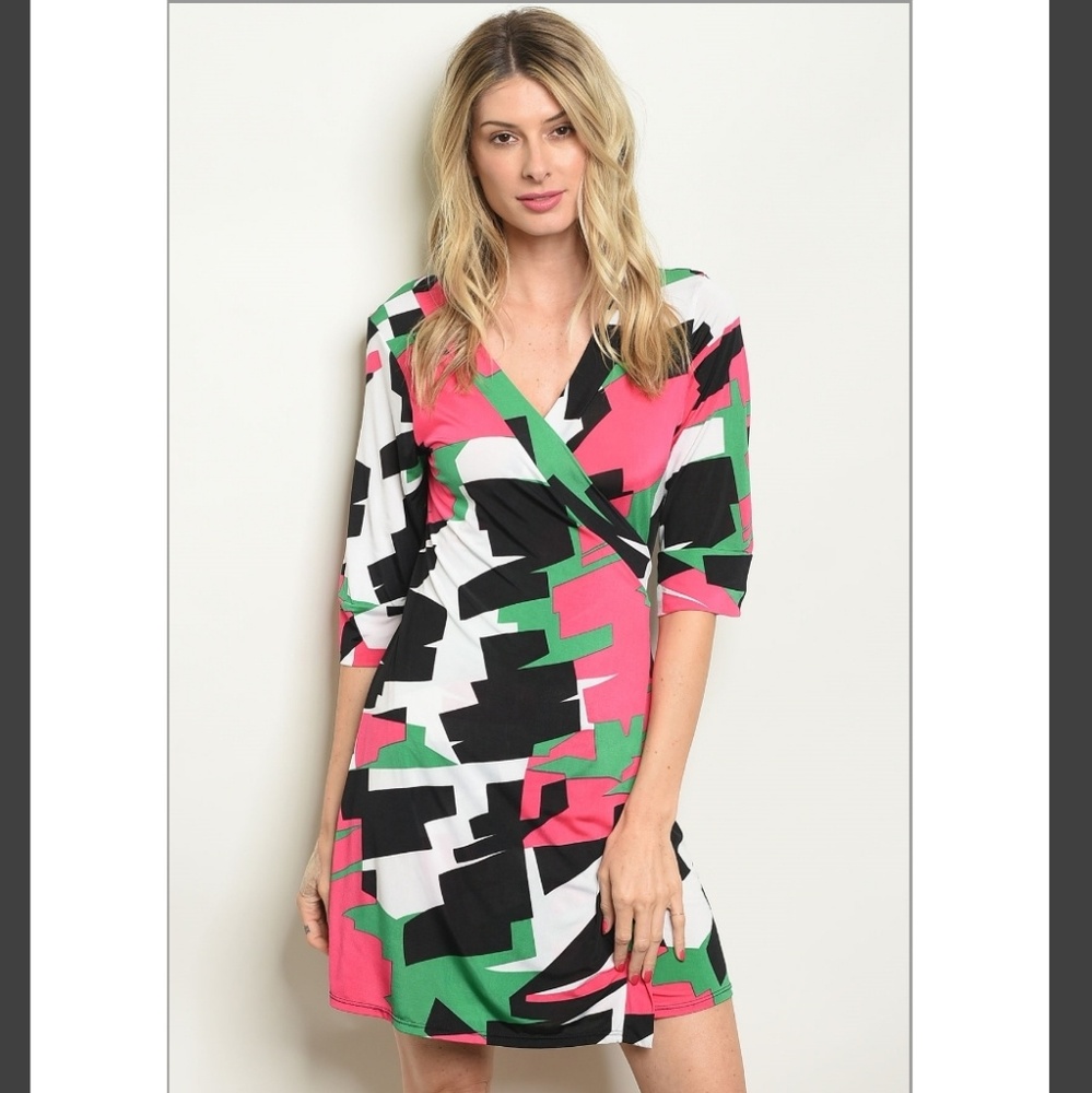 🌟HOST PICK🌟Boutique Pretty Wrap Dress